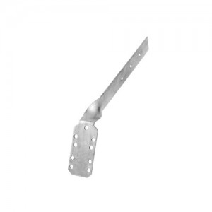 Планка кріплення кронштейна зігнута 75 мм Bryza