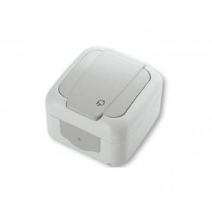 Розетка 1на з/з IP54 Palmiye VIKO