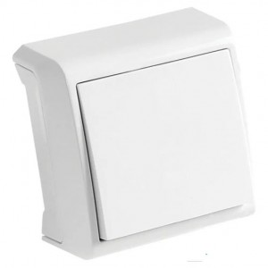 Вимикач 1кл. IP54 Palmiye VIKO (Чорний)