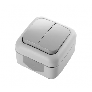 Вимикач 2кл. IP54 Palmiye VIKO