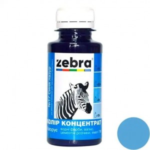 Пігментний концетнтрат №17 Бірюза 100мл ZEBRA
