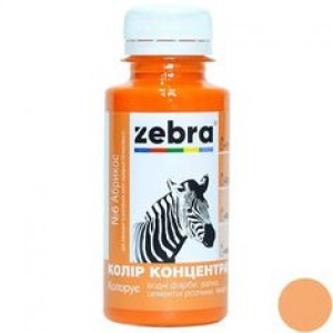 Пігментний концетнтрат №6 Абрикос 100мл ZEBRA