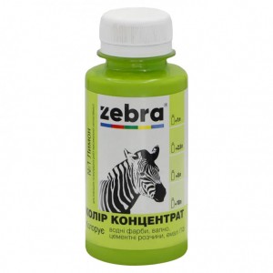 Пігментний концетнтрат №1 Лимон 100мл ZEBRA