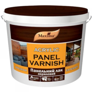 MAXIMA Лак ПАНЕЛЬНИЙ глянсовий 0,9л. акриловий