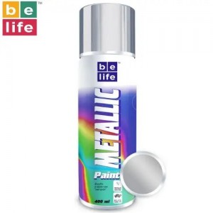 Фарба аерозольна №36 Сірий металік 400мл BeLife