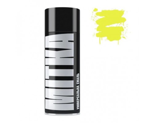 Фарба аерозольна (Балончик) Лимонно-жовта RAL1016 400мл МІТКА