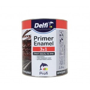 DELFI Грунт-емаль по іржі 3 в 1 2,8 кг зелена