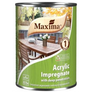 MAXIMA Імпрегнат акриловий, дуб 0,75л.