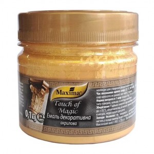 MAXIMA Емаль декоративна акрилова перлина 0,1кг