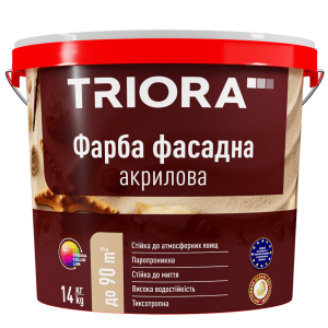 TRIORA Фарба інтерєрна, що миється 5л  7кг