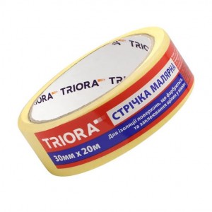 Стрічка малярна 20мм х 30м TRIORA
