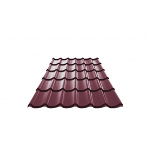 Металочерепиця Монтерей  0,40мм POLYSTEEL (Україна) м2