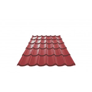 Металочерепиця Монтерей  0,45мм POLYSTEEL (Україна) м2