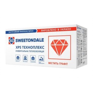 ТЕХНОПЛЕКС Плити пінополістирольні (ФРЕЗЕРОВАНІ) 1,18х0,55м (30) 13шт/пак