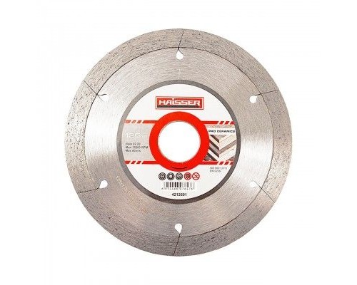 Диск алмазний 125мм PRO CERAMIK HAISSER