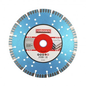 Диск алмазний 230мм Турбо, CONCRETE PRO HAISSER