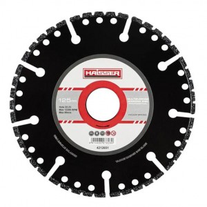 Диск алмазний 230мм Турбо, CONCRETE PRO HAISSER