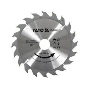 YT-6063 Диск пиляльний 185х20 18зуб. по дереву YATO