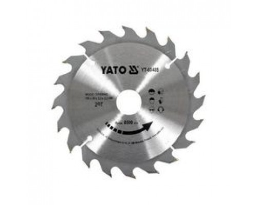 YT-6063 Диск пиляльний 185х20 18зуб. по дереву YATO