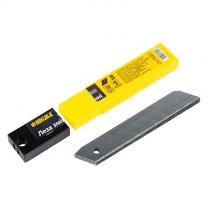 Леза змінні (прямі) 18мм 10шт SIGMA 8218101