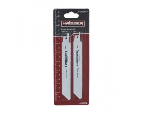 Полотно для шабельної пилки (метал) (2шт.) 150*19*1,25мм.  Haisser 
