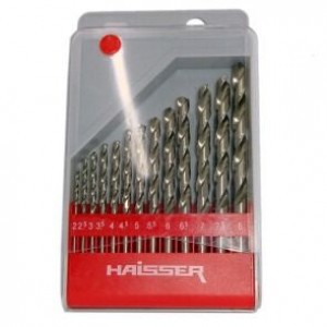 Набір сверел по металу (2-8мм)  HAISSER