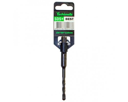 Свердло по бетону 6х110мм SDS+ PRO Yoshimoto