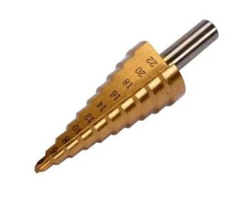 Свердло ступінчасте 4-22мм титанове YATO