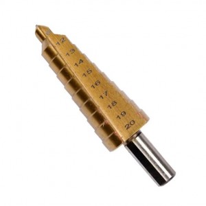 Свердло ступінчасте 6-20мм титанове YATO