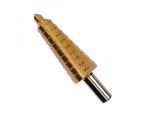 Свердло ступінчасте 6-20мм титанове YATO