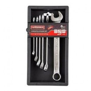 Набір ключів комбінованих 6шт 8-17мм HAISSER