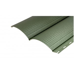 Блок-хаус "Брус"  380/340 POLYSTEEL  0,45мм (Україна) матове 2-х ст.покриття