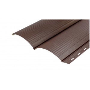Блок-хаус "Брус"  380/340 POLYSTEEL  0,40мм (Україна)  глян/мат, м2