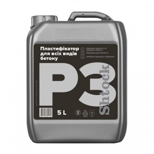 Пластифікатор для всіх видів бетону Р3 Shtock, 5 л