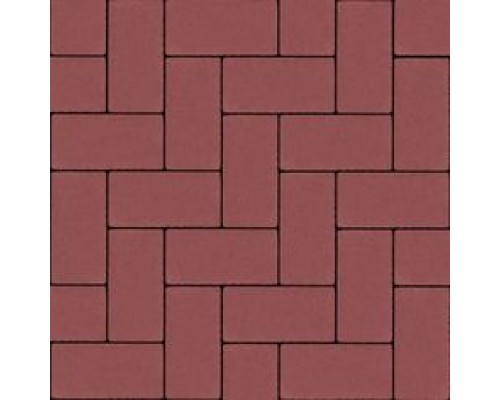 Бруківка 200х100х60 без фаски вишня