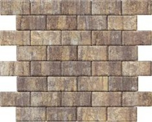 Бруківка 200х100х80 гранат