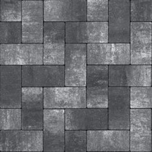 Бруківка 200х100х60 без фаски нуар брусчатка