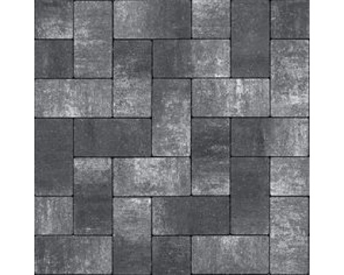 Бруківка 200х100х60 без фаски нуар брусчатка