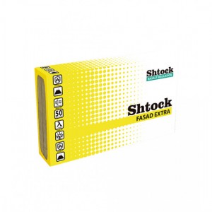 Базальтова вата Shtock Fasad Extra, 100мм, 1000*600 135кг/м3, 1.2м2